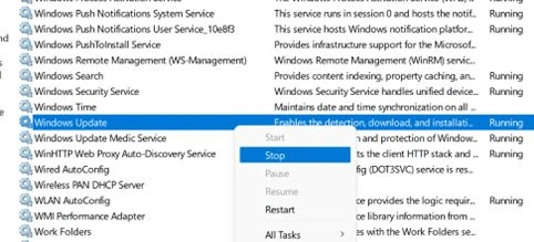 Turn off Windows 10 Automatic update