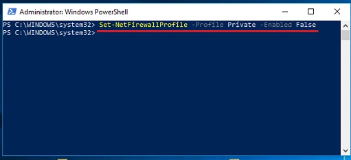 Windows PowerShell's Command