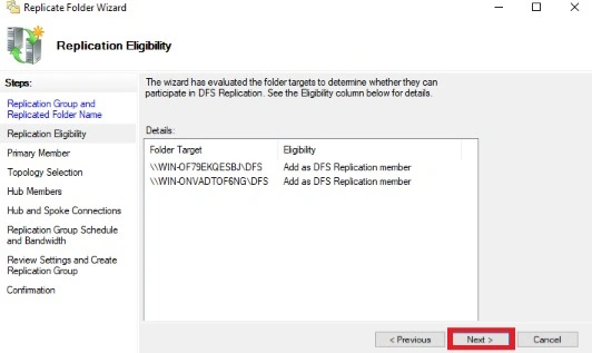 Replication Eligibility