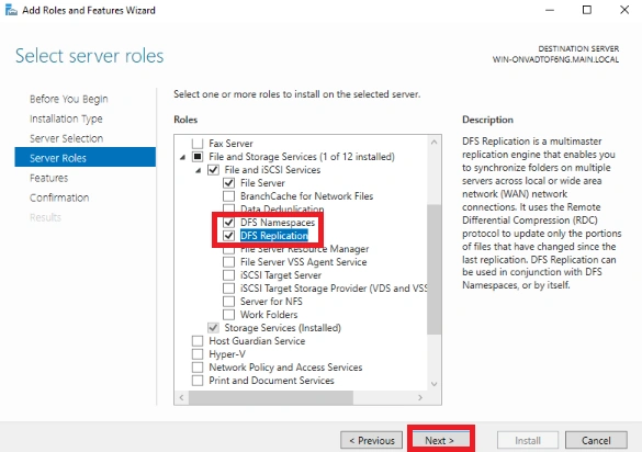 DFS Namespace