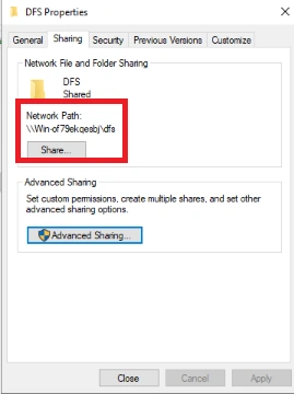 Network path