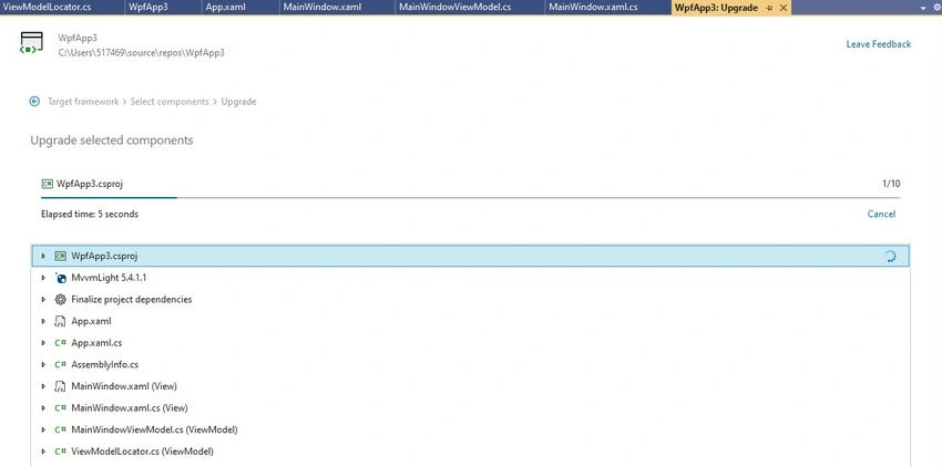 Generate the report