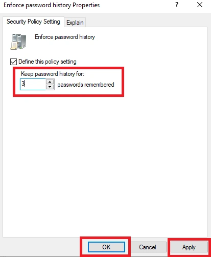 Password remembered