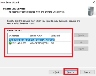 Master server