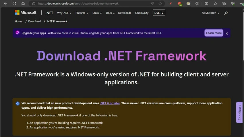 Download page