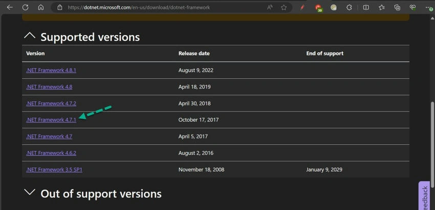 Release date