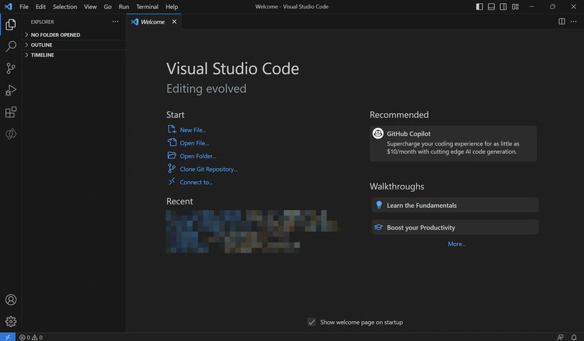 Visual studio code