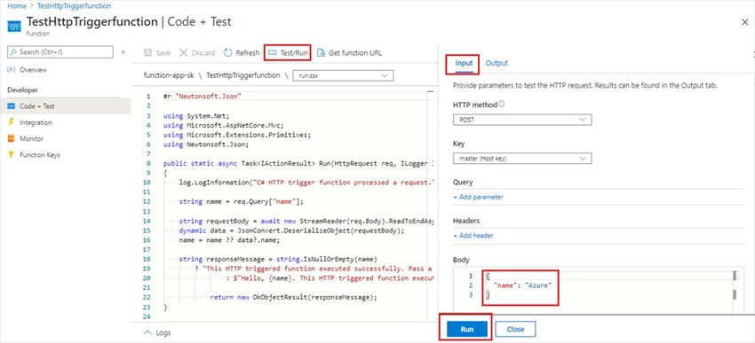 Testing of Http
