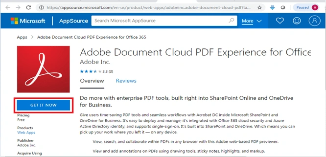 How To Edit PDF Files In SharePoint Online