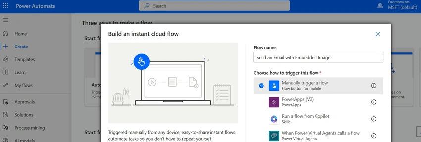 Cloud flow