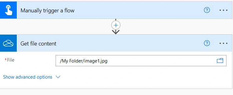 Get file content