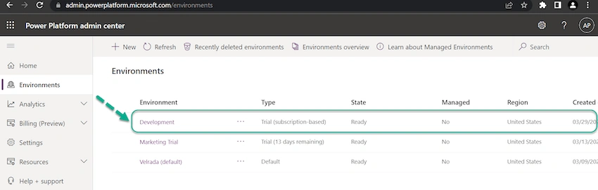 Enable 2023 Release Wave 1 updates in the Dataverse Environment?