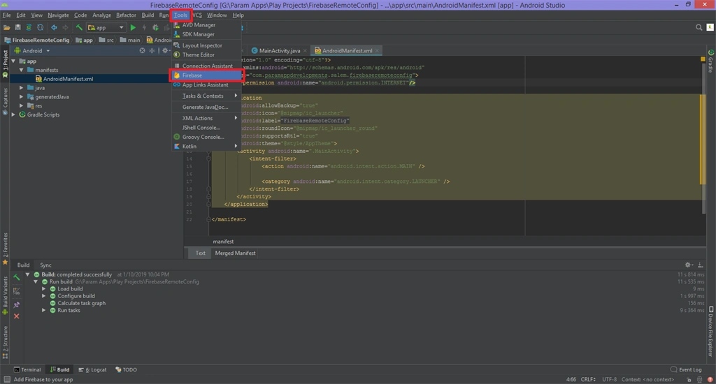 How To Enable And Disable Button Using Firebase Remote Configuration In Android