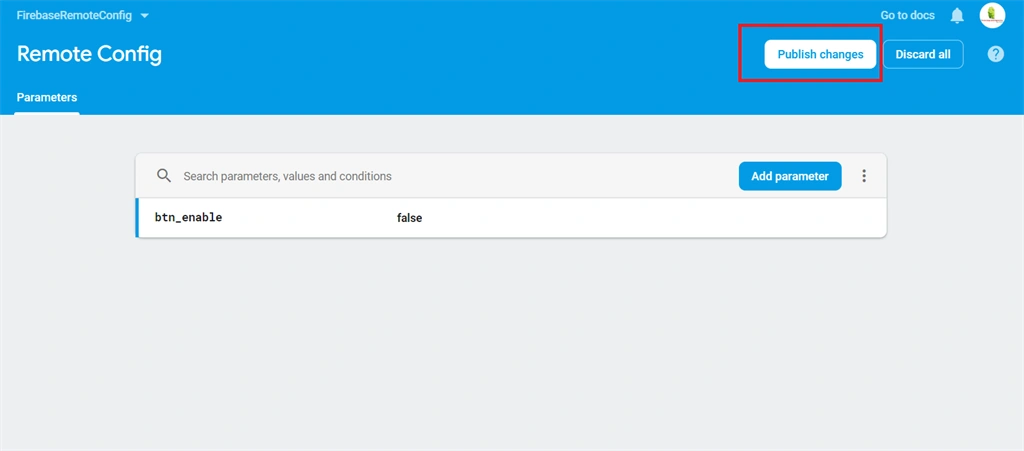 How To Enable And Disable Button Using Firebase Remote Configuration In Android