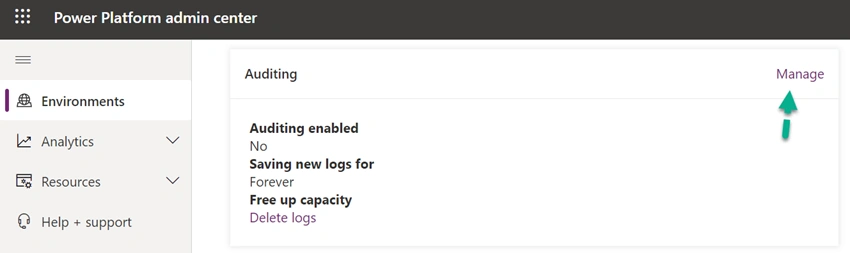 How to Enable Auditing for a Dynamics 365 CE Environment Online