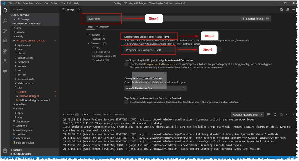 How To Enable Intellisense Support For Salesforce Apex Code In Visual Studio Code