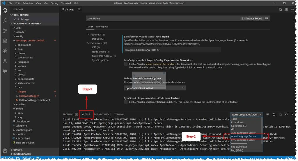 How To Enable Intellisense Support For Salesforce Apex Code In Visual Studio Code