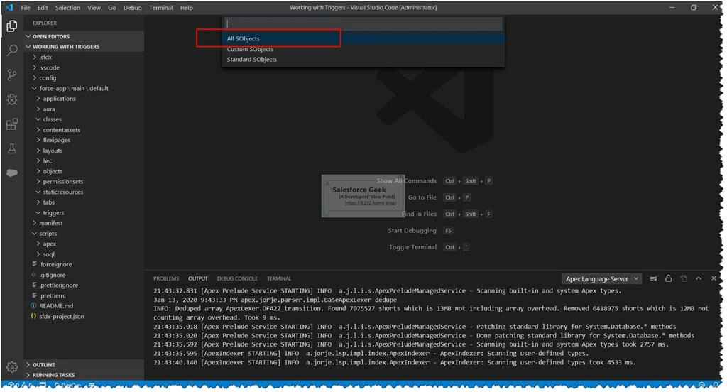 How To Enable Intellisense Support For Salesforce Apex Code In Visual Studio Code