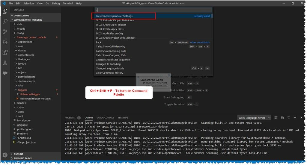 How To Enable Intellisense Support For Salesforce Apex Code In Visual Studio Code