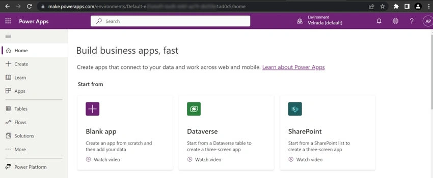 Build Business Apps