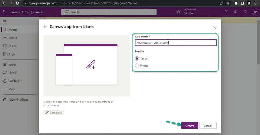 Canvas App
