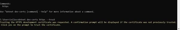 How To Enforce HTTS Development Certificate For ASP.NET Core