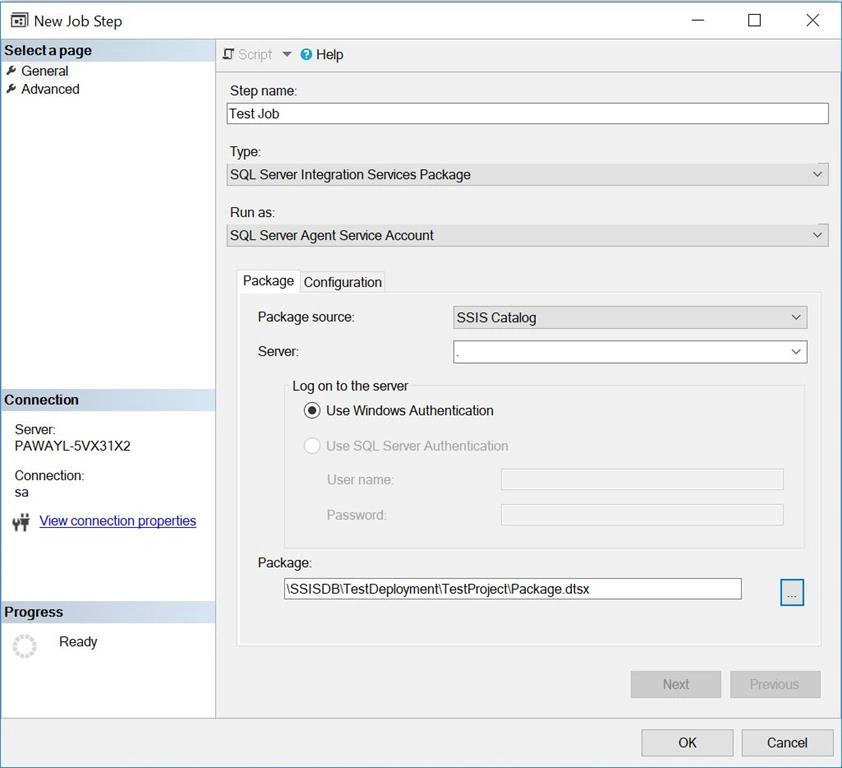 SSIS Catalog