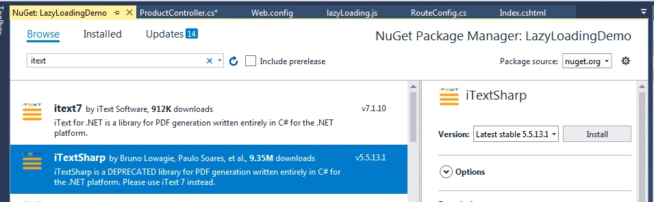 How To Export Data In EXCEL, PDF, CSV, Word, JSON, XML And Text File In MVC Application