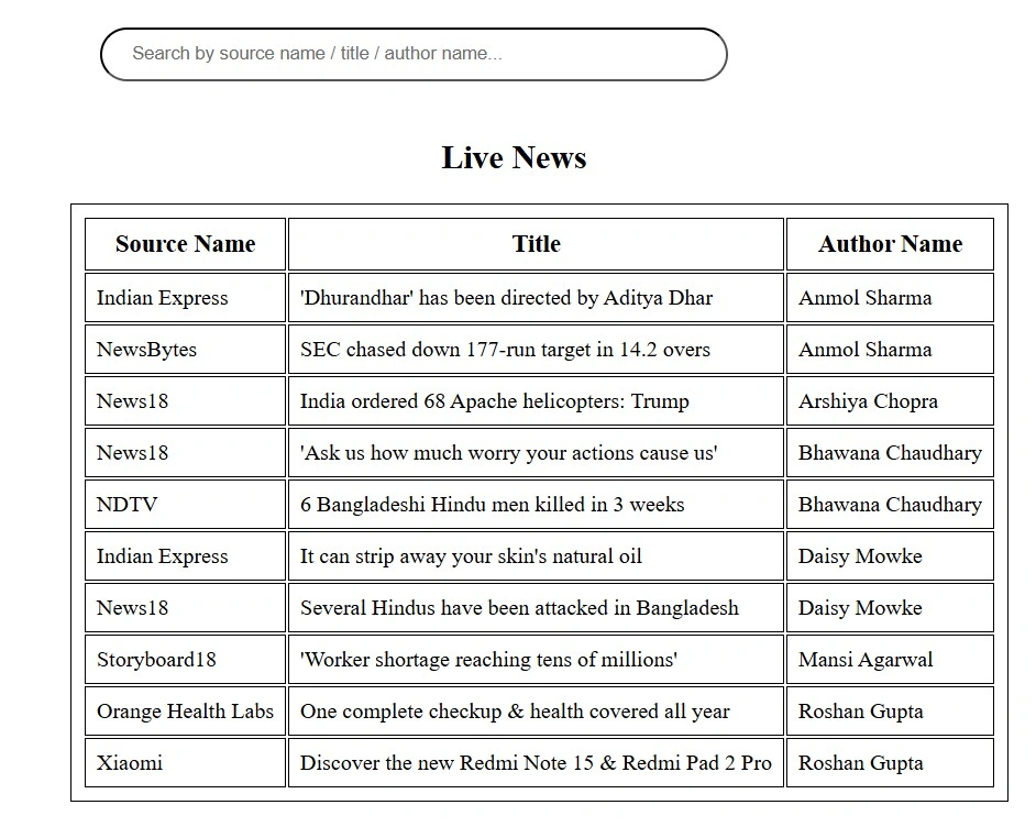 livenews