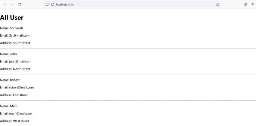How To Fetch API Call Using JSON Server In ReactJS