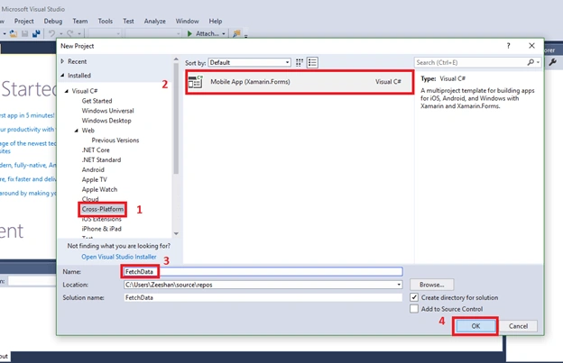 How To Fetch Data From Web API Using Xamarin.Forms