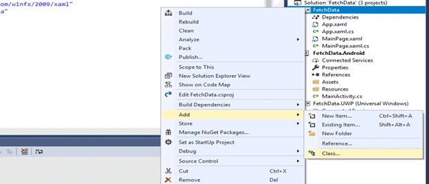 How To Fetch Data From Web API Using Xamarin.Forms