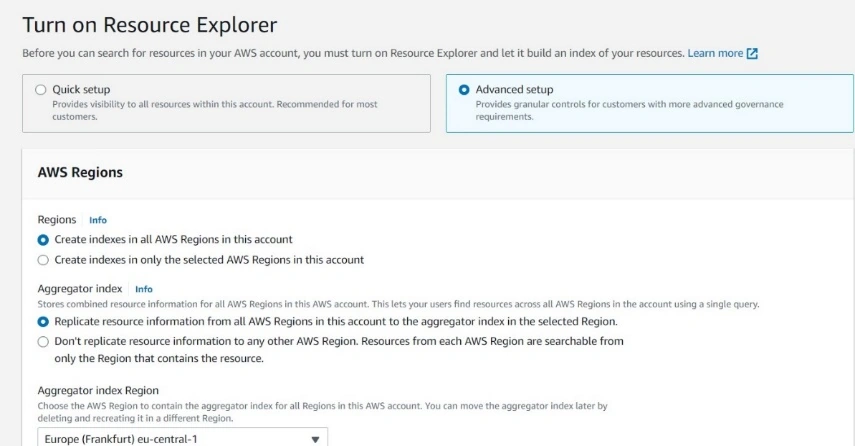 How to find AWS Resource using AWS Resource Explorer