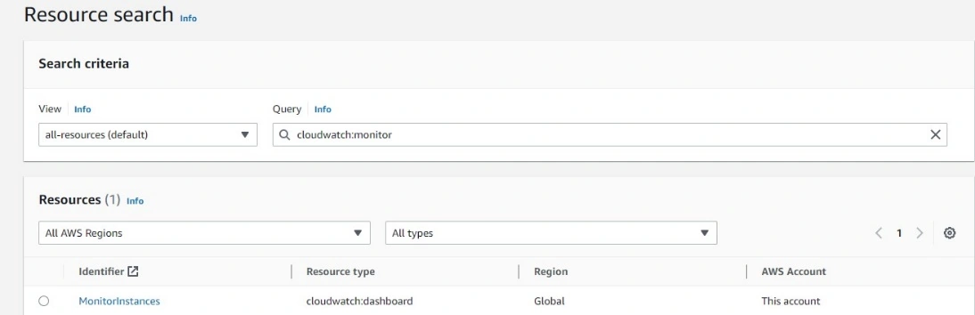 How to find AWS Resource using AWS Resource Explorer