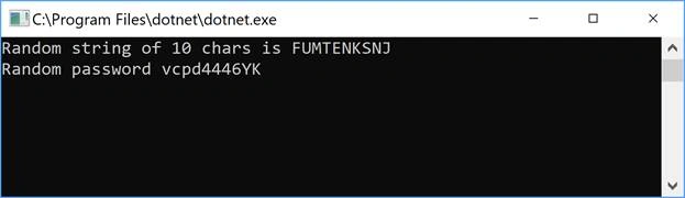Generate A Random Password In C# And .NET Core