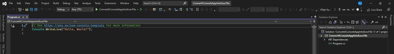 Standalone Executable File from C#