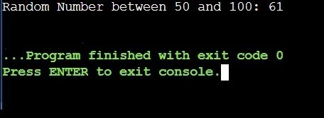 Find random number through Thread