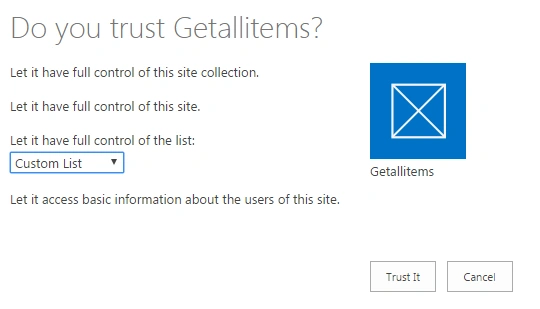 Trust It
