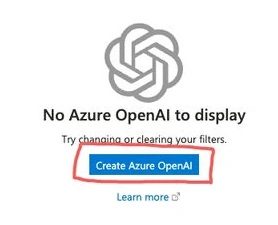 Get Azure Open AI Keys and Endpoint