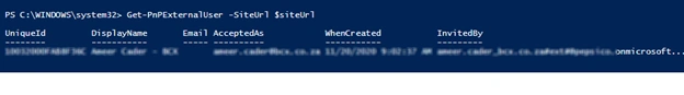 How To Get External User Report in SharePoint Online Site Collection