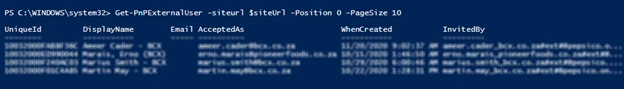 How To Get External User Report in SharePoint Online Site Collection