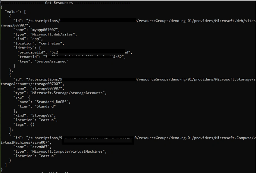 How To Get Metadata Information Of An Azure Instance Using REST API