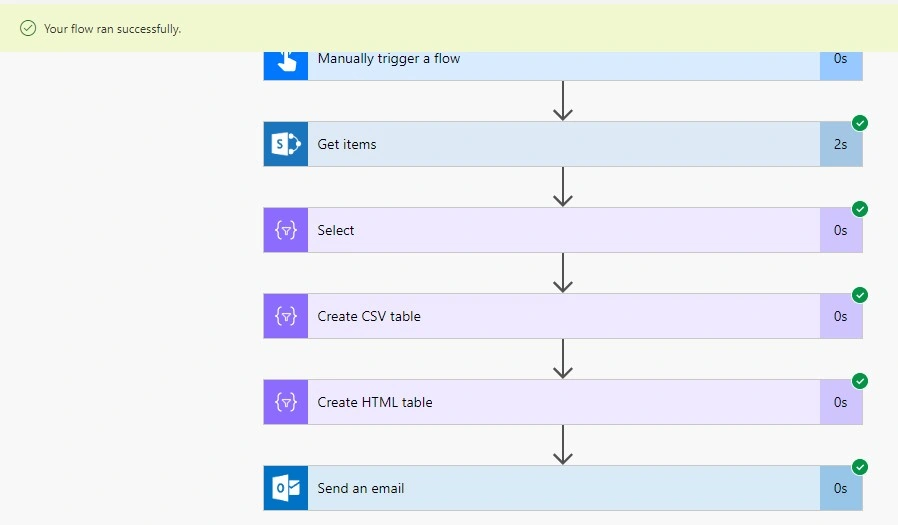 How To Get Multiple List Column Values And Generate A CSV Table Using Microsoft Flow