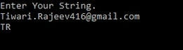 String Output