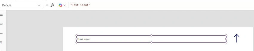 Text input