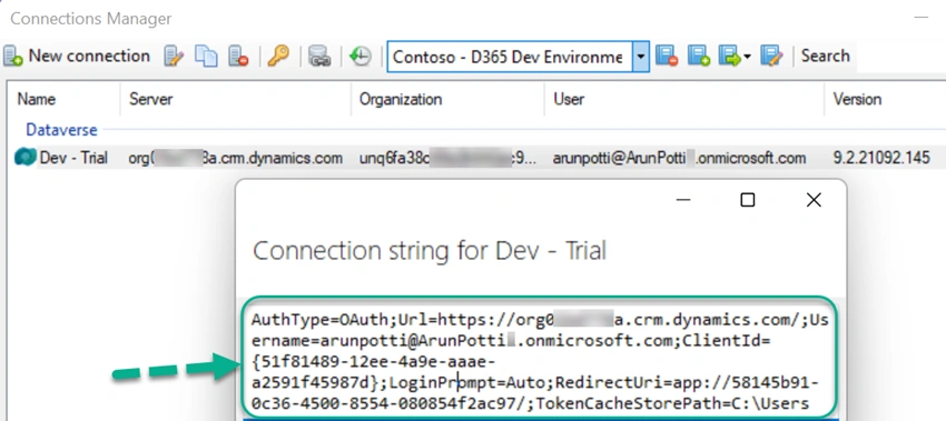 How to get the Dynamics 365 CE Connection String in XRMToolBox