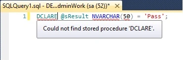 How To Handle Exception In SQL Server