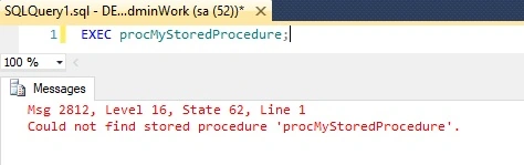 How To Handle Exception In SQL Server