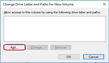 Click on add button