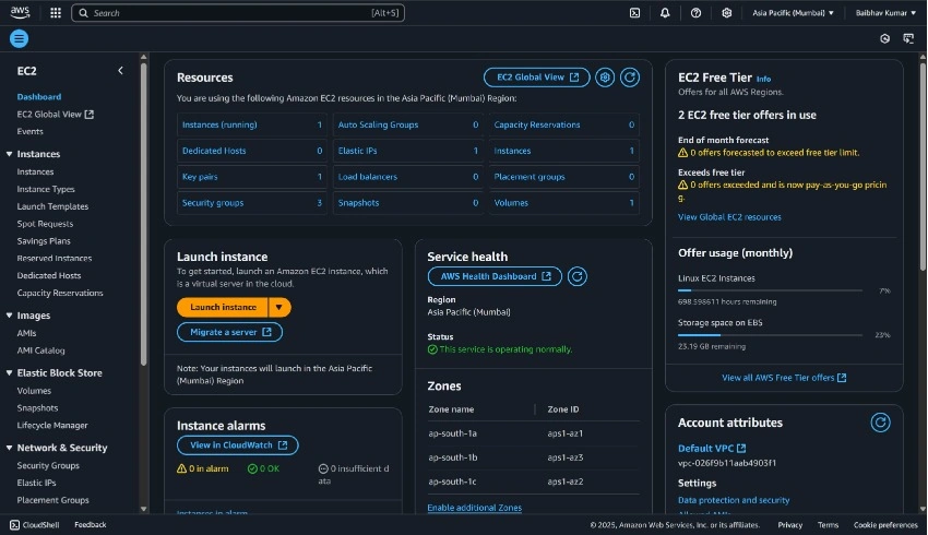 AWS Home Page